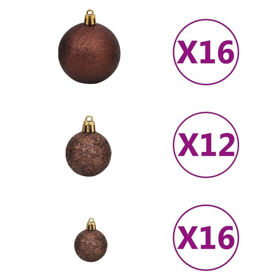 VidaXL Boule de noël plastique  