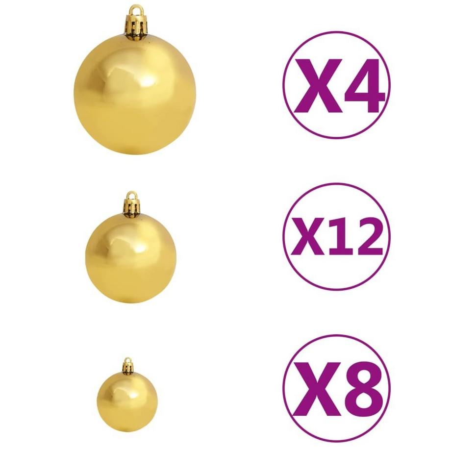 VidaXL Boule de noël plastique  