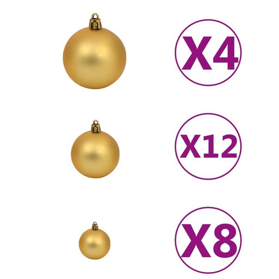VidaXL Boule de noël plastique  