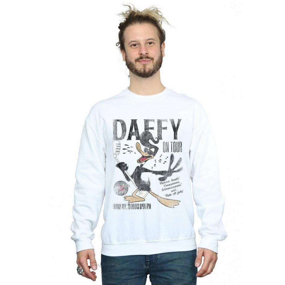 LOONEY TUNES Daffy Duck On Tour Sweatshirt  