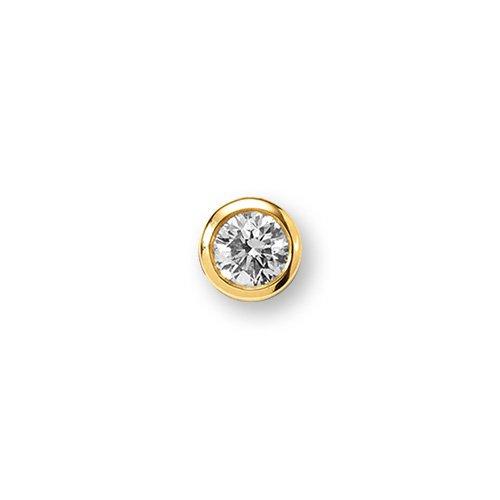 MUAU Schmuck  Pendentif diamant 0,50ct. or jaune 750 