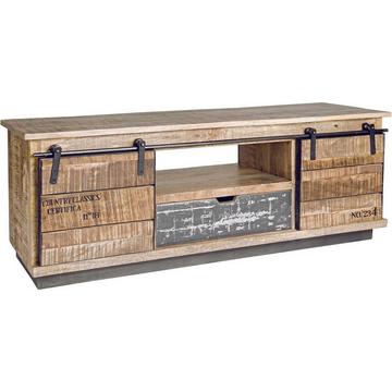 Lowboard 2-türig und 1 Schublade Tudor