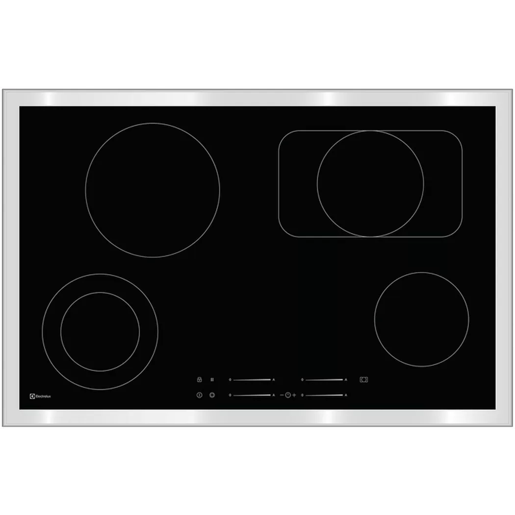 Electrolux GK80TSPLCN Schwarz Integriert Keramik 4 Zone(n)