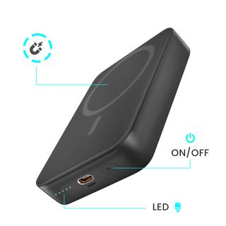 Avizar  Powerbank MagSafe 10000mAh USB-C 20W supporto pieghevole 