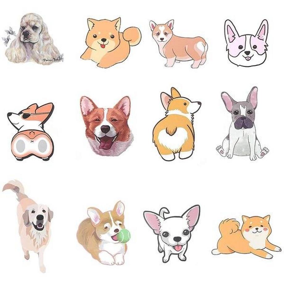 Gameloot Confezione di adesivi - Cuccioli  