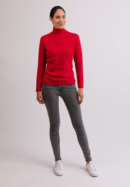 CASH-MERE.CH Pullover Dolcevita Cashmere  
