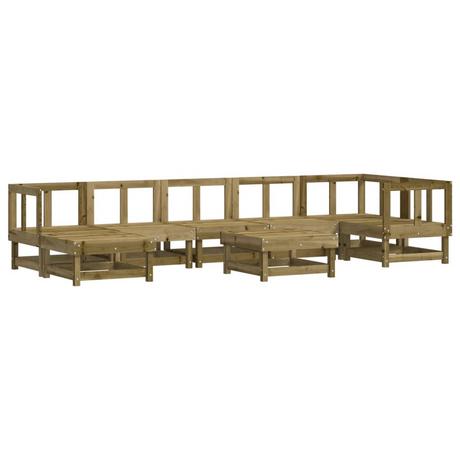 VidaXL set mobili da giardino Legno di pino impregnato  