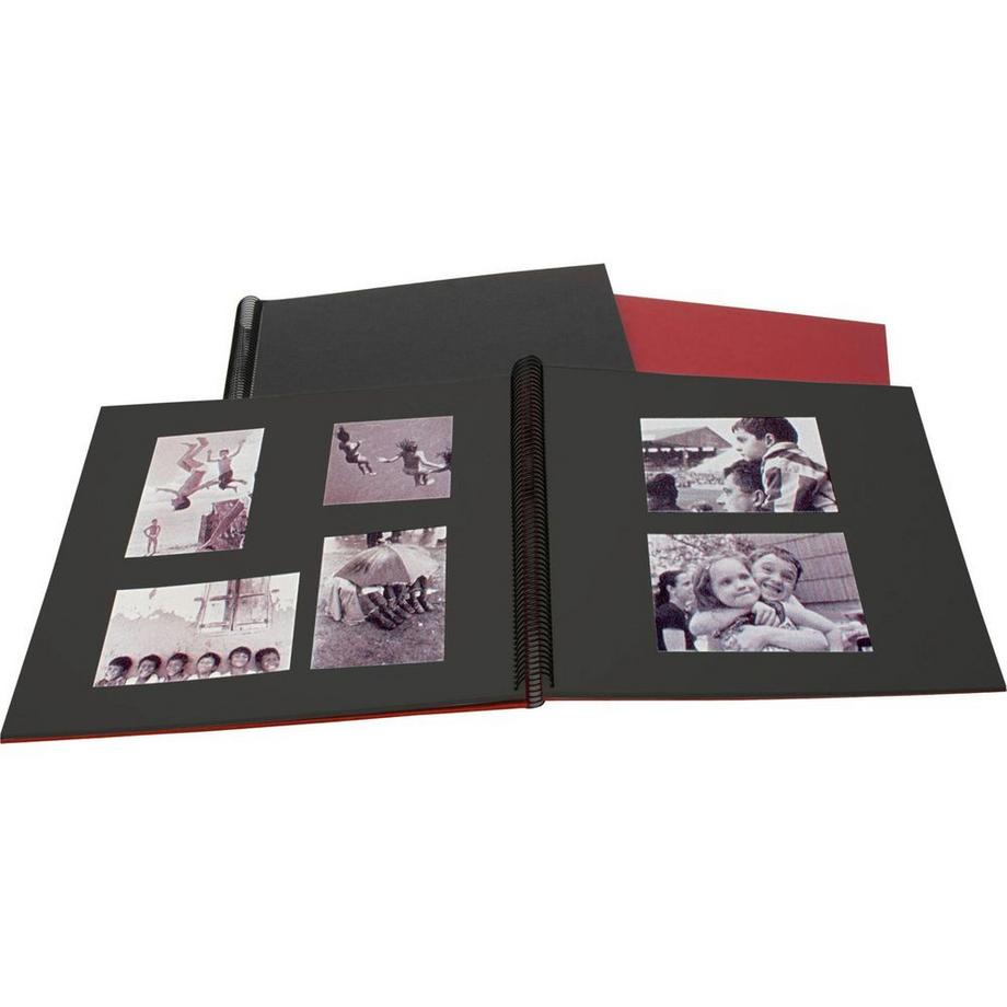 Semikolon Fotoalbum 23 x 24.5 cm Schwarz  