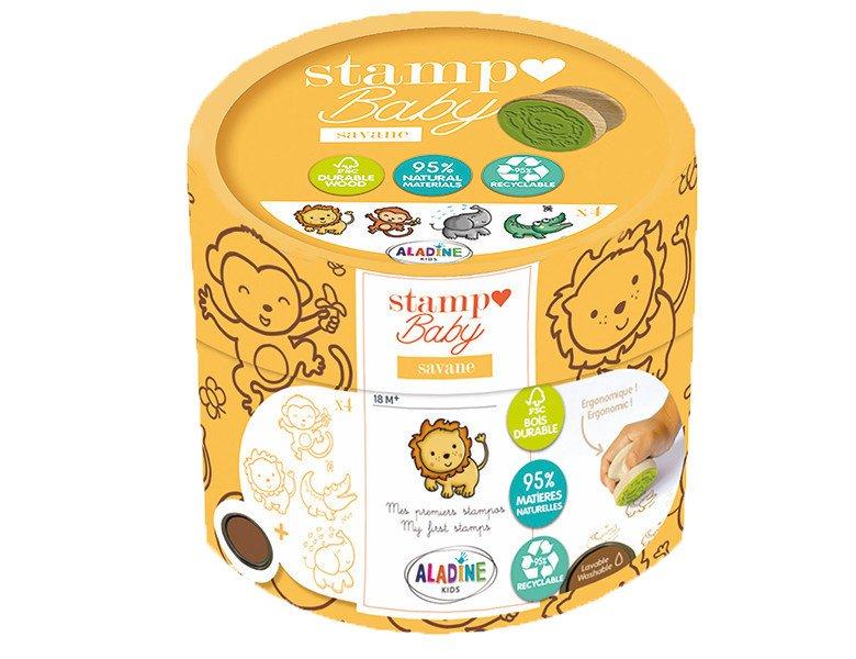Image of Aladine Stampo Baby Stempel Savanne ECO - ONE SIZE