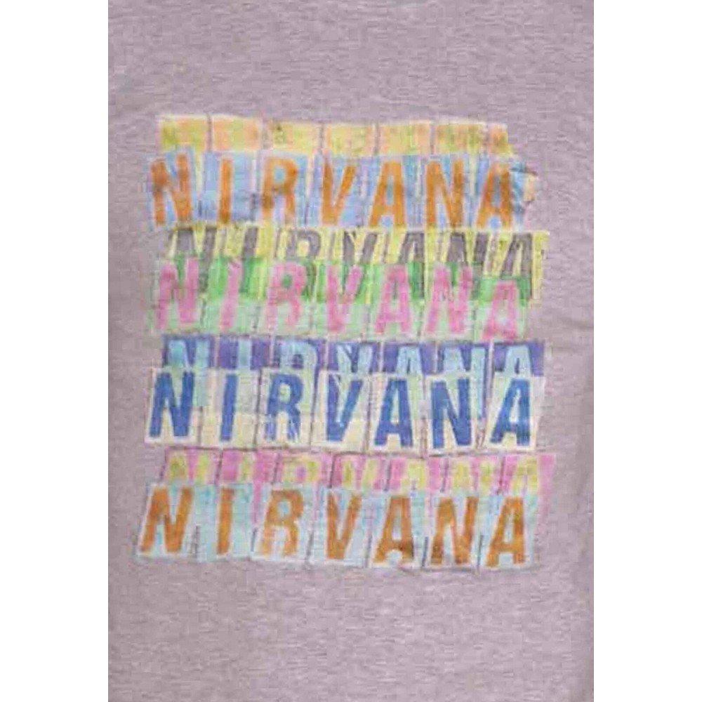 Nirvana Logo Stampa T-Shirt  