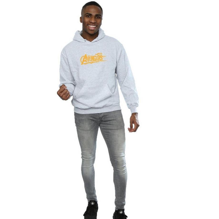 MARVEL Avengers Infinity War Felpa con cappuccio  