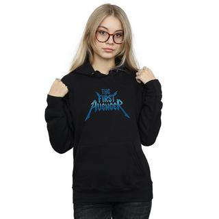 MARVEL  The First Avenger Metal Logo Kapuzenpullover 