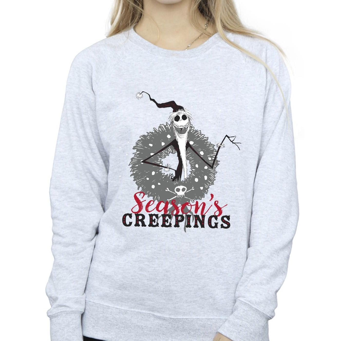 Disney  The Nightmare Before Christmas Seasons Creepings Sweatshirt 