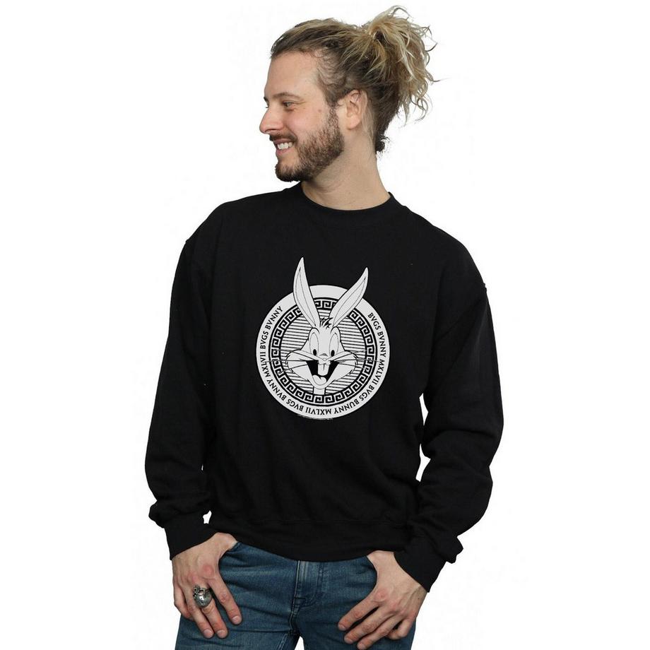 LOONEY TUNES Bugs Bunny Greek Key Sweatshirt  