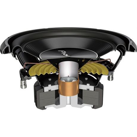 Pioneer  Subwoofer 25cm dual Voice coil 1300W, 4 Ohm 