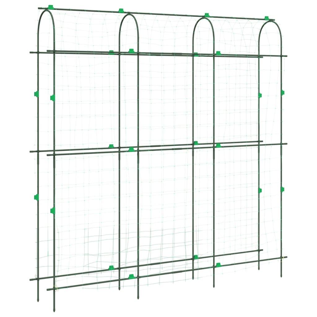 VidaXL Treillis de jardin acier  