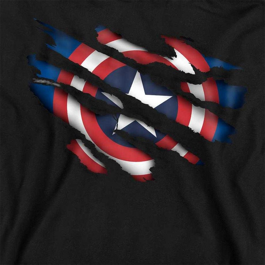 CAPTAIN AMERICA  Sweat À Capuche 