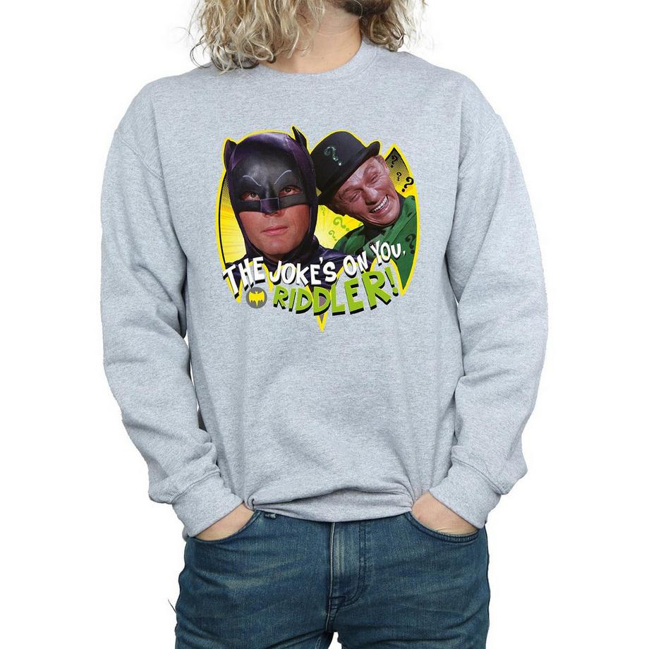 DC COMICS Batman The Jokes On You Riddler Sweatshirt  