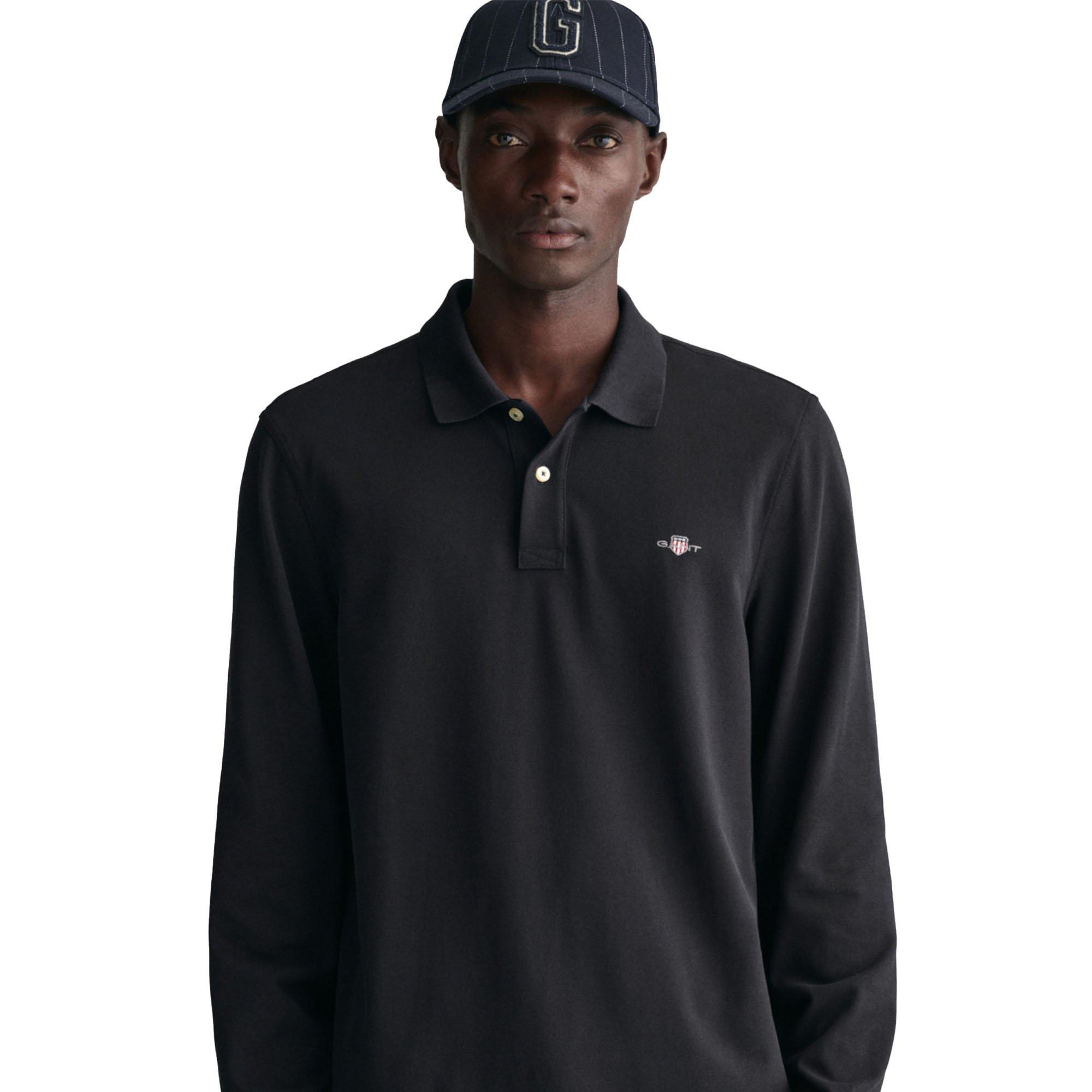 GANT Shield Longsleeve Pique Rugger Polo Regular Fit  