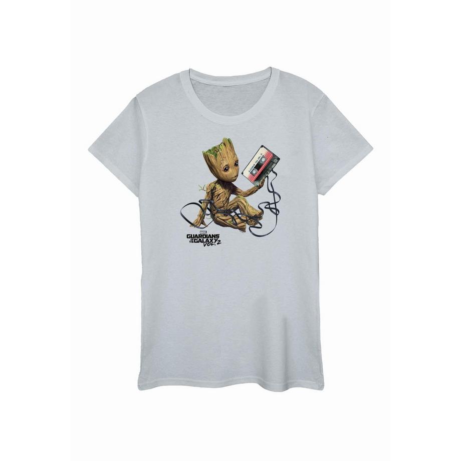Guardians Of The Galaxy Maglietta Groot Nastro