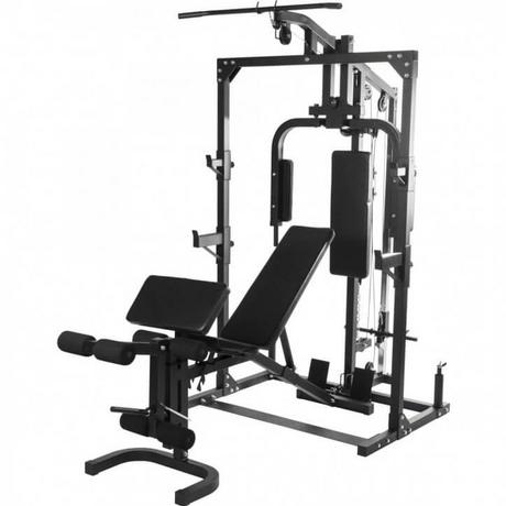 Gorilla Sports  HOME GYM AVEC BANC RÉGLABLE SÉPARÉ | MUSCULATION 