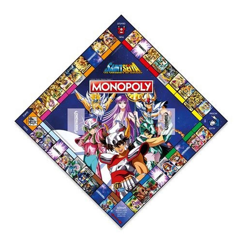 Monopoly  Monopoly - Management - Classic - Saint Seiya - Monopoly 