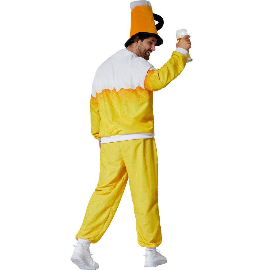 Tectake  Costume pour homme Survêtement imprimé bière 