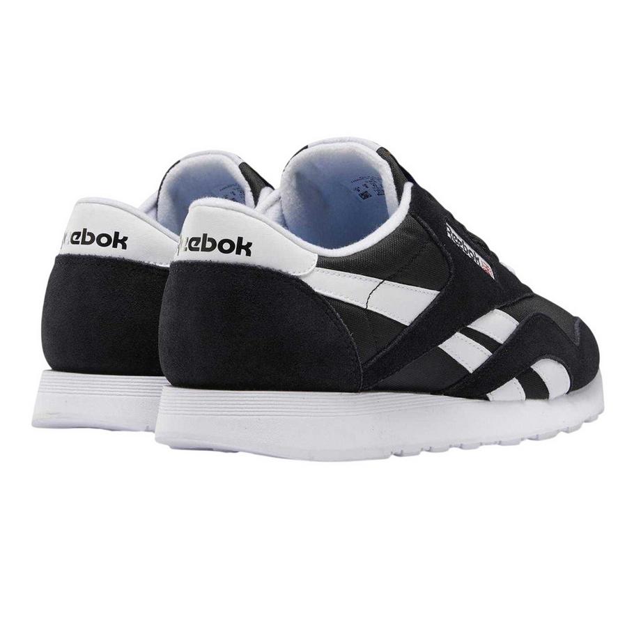 Reebok Scarpe Sportive in Nylon con Pannelli in Pelle Scamosciata  