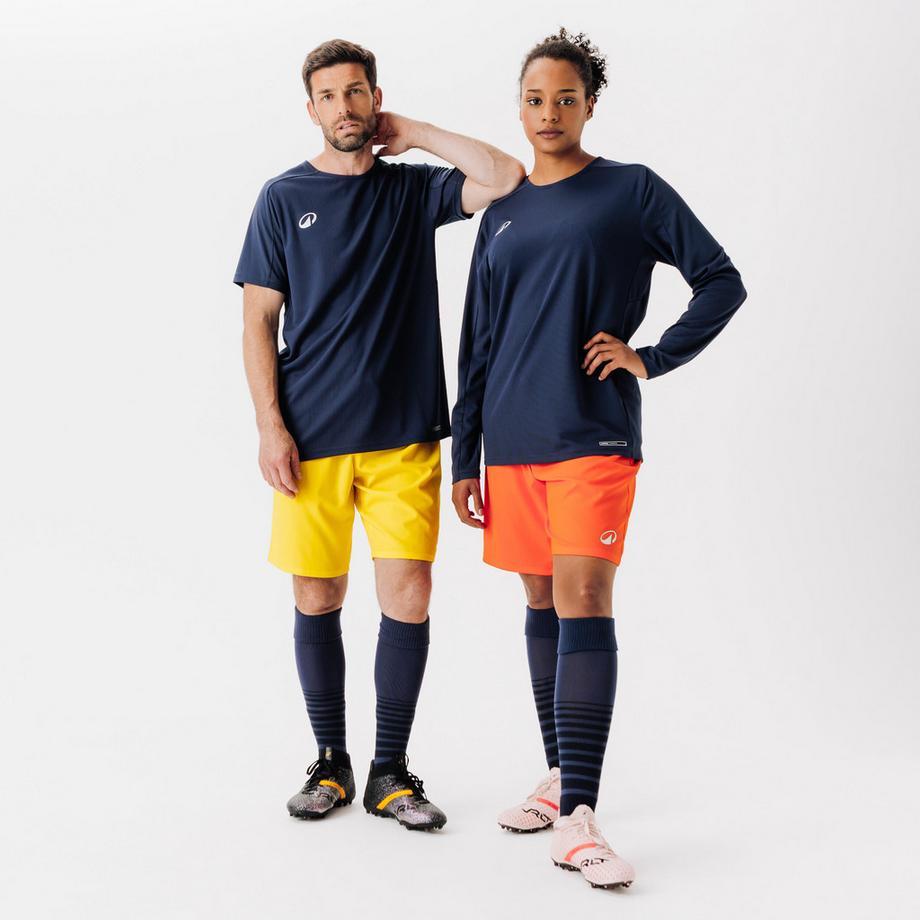 KIPSTA  Maglia da calcio maniche corte regular fit poliestere 