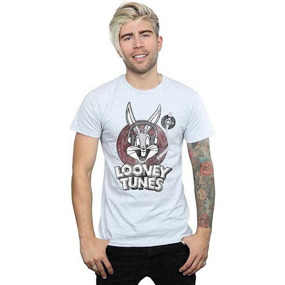 LOONEY TUNES Bugs Bunny DJ Logo T-Shirt  