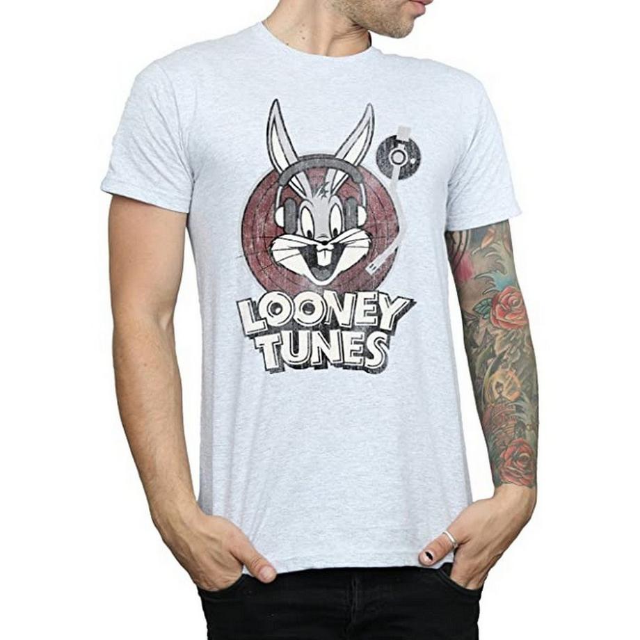 LOONEY TUNES Bugs Bunny DJ Logo T-Shirt  