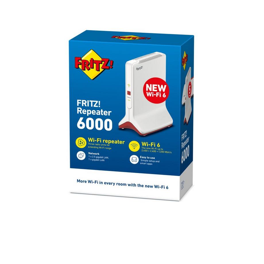 AVM  Repeater FRITZ! 6000 6000 Mbit/s Bianco 
