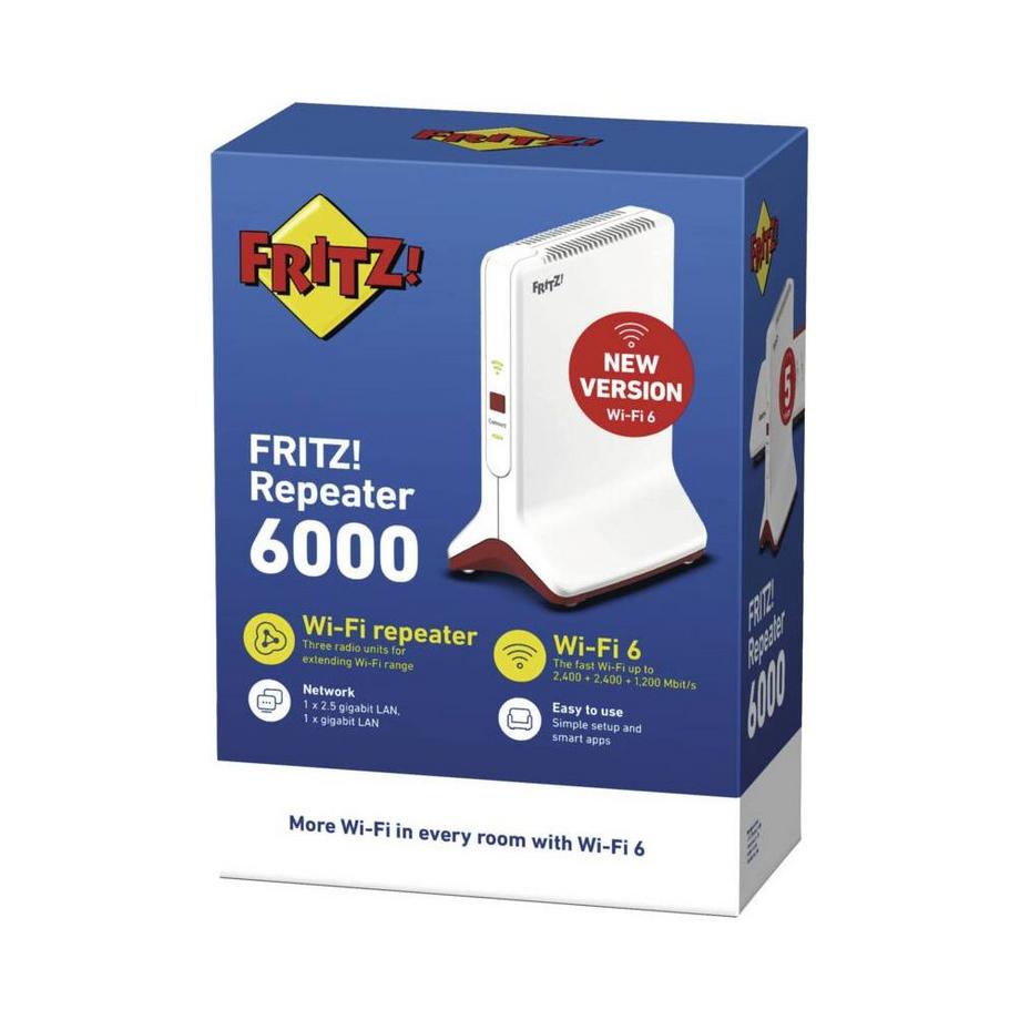 AVM  Repeater FRITZ! 6000 6000 Mbit/s Bianco 