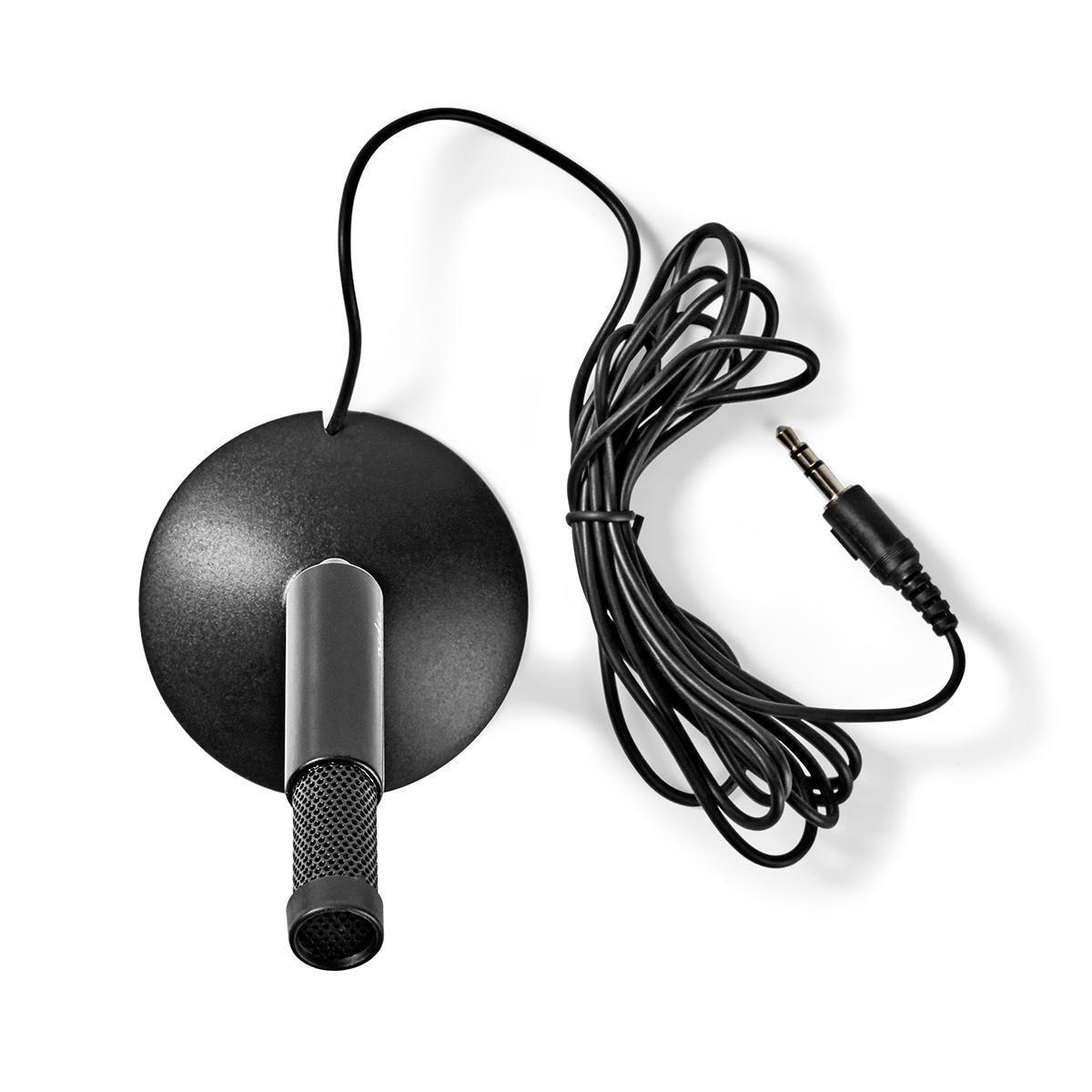 Nedis  Mikrofon | Verwendet für: Computer / Schreibtisch / Smartphone / Tablet | Verdrahtet | 1x 3,5 mm 