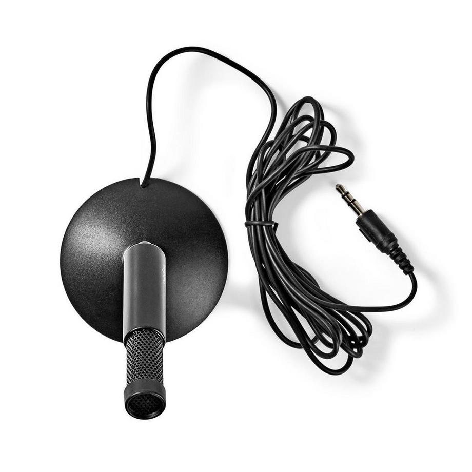 Nedis  Microphone | Utilisé pour: ordinateur / bureau / smartphone / tablette | Fermé | 1x 3,5 mm 