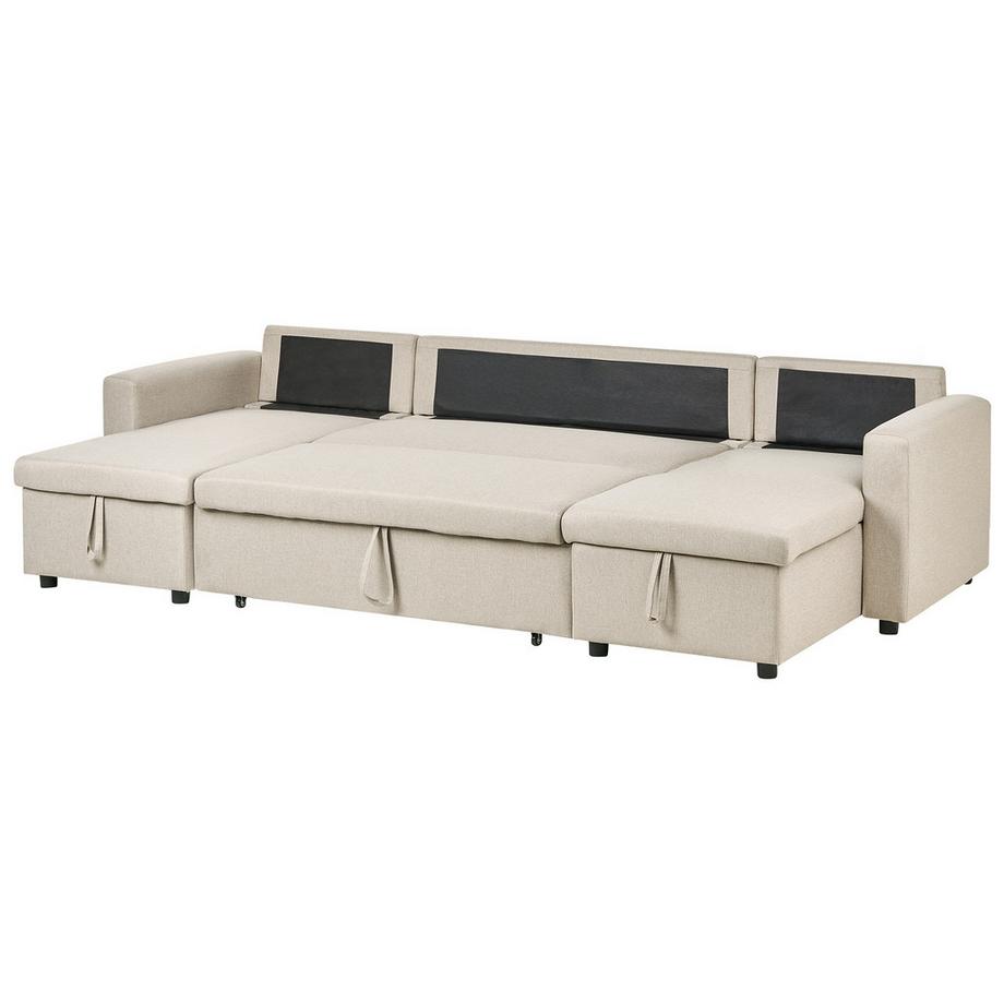 Beliani Divano letto en Poliestere Classico SOMMEN  