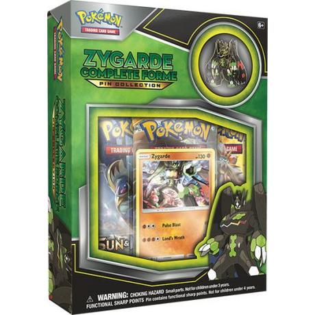 Pokémon  Zygarde Complete Forme Pin Collection 