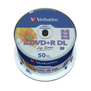 Verbatim  Verbatim 97693 DVD-Rohling 8,5 GB DVD+R DL 50 Stück(e) 