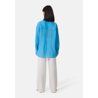 CASH-MERE.CH Chemisier Ramie style oversize  