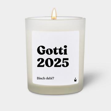 Bougie Parfumée Woody Gotti 2025. Bisch debi?