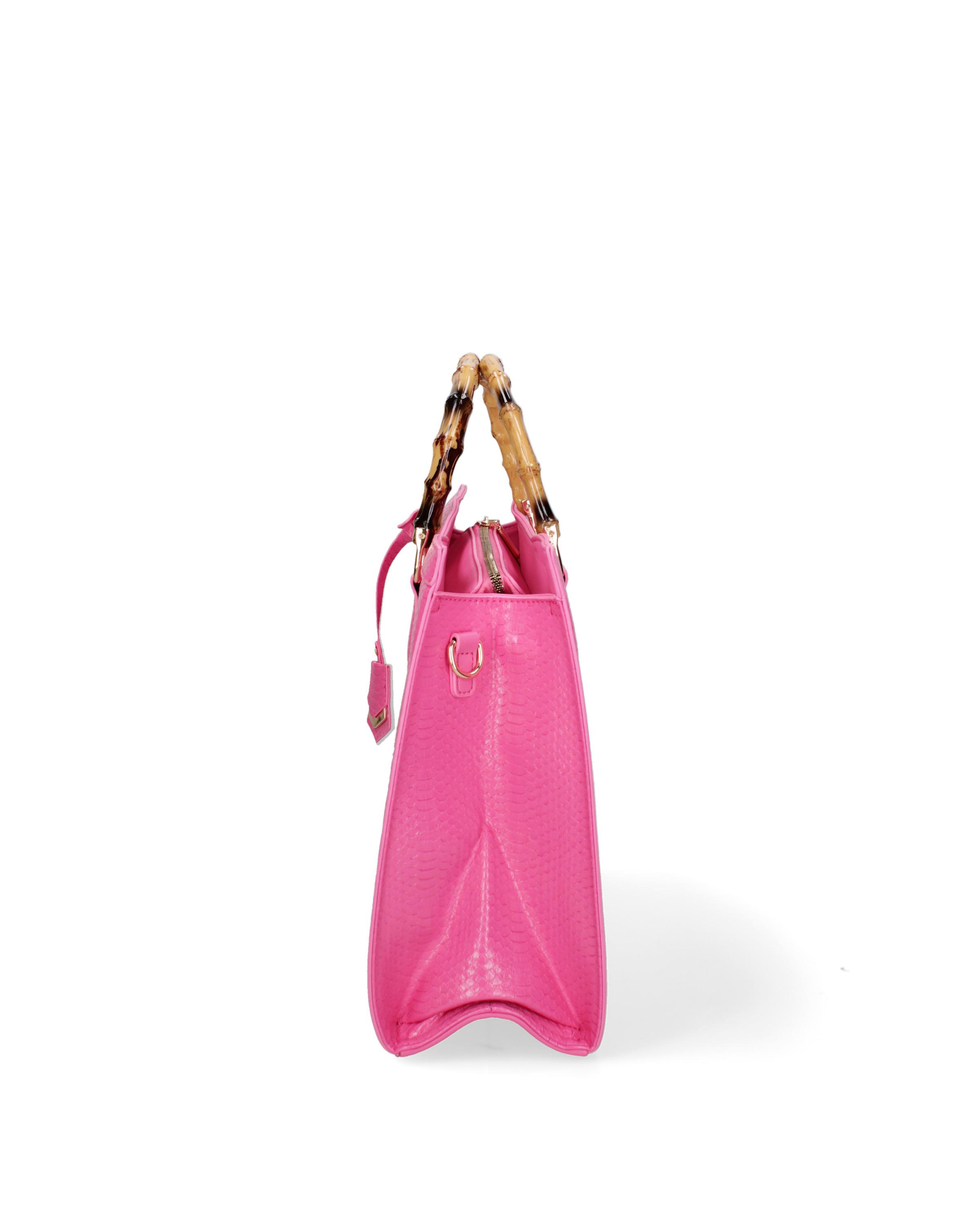 Diana&Co. Sac à bandoulière avec poignée en bambou  