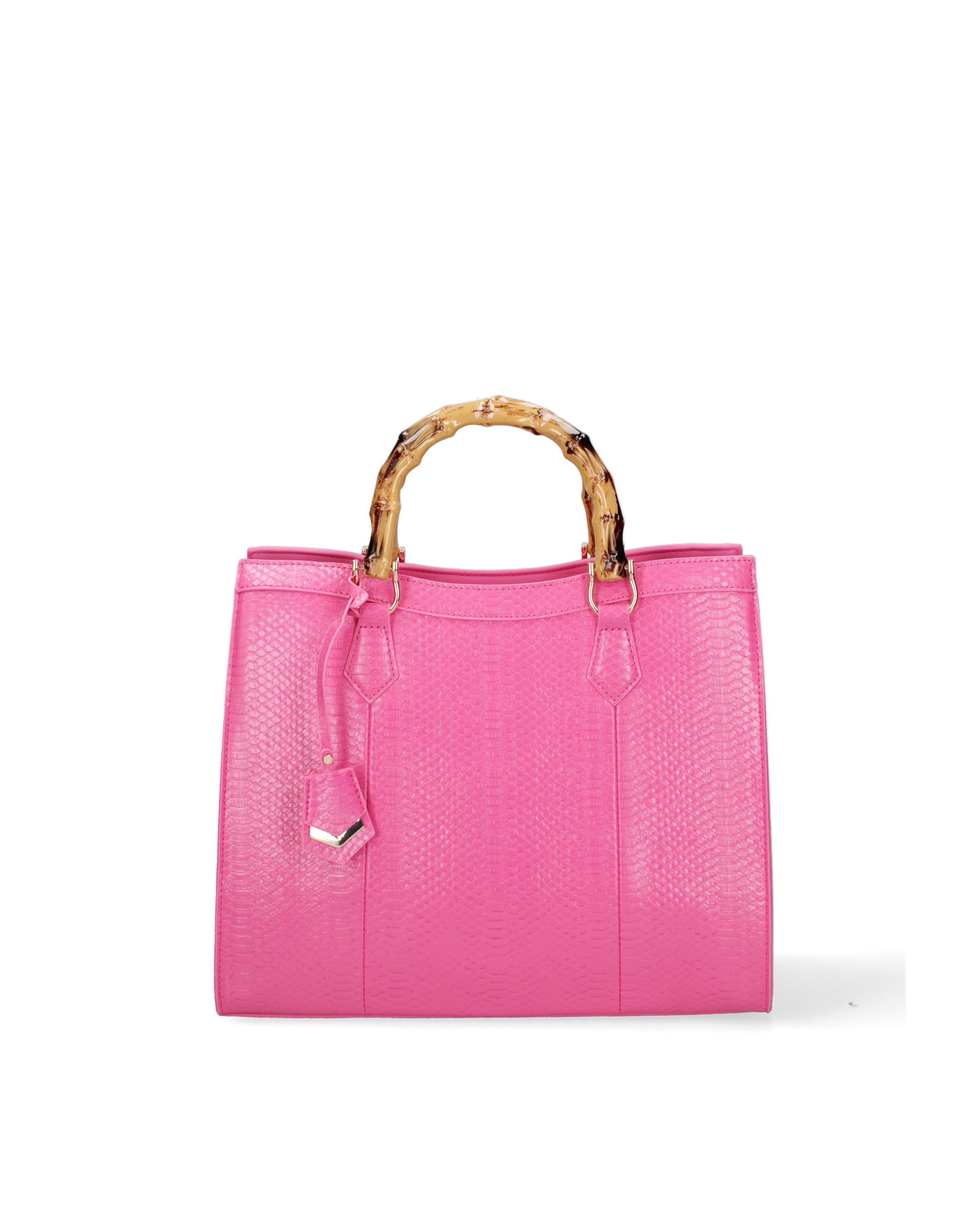 Diana&Co. Sac à bandoulière avec poignée en bambou  