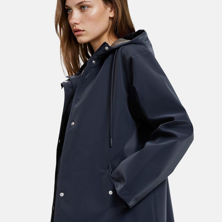 La Redoute Collections Impermeabile con cappuccio a metà coscia  