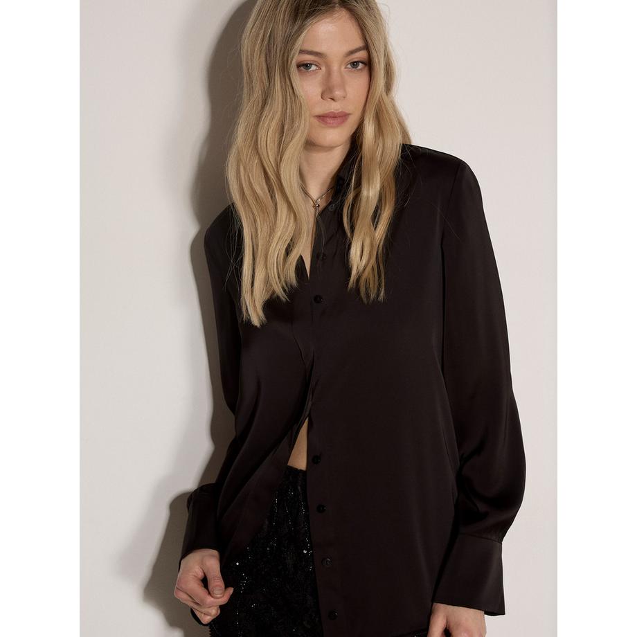 APRICOT Chemise oversize en satin  