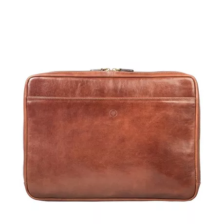 Maxwell Scott  Le Portici Housse pour ordinateur 13" en cuir 