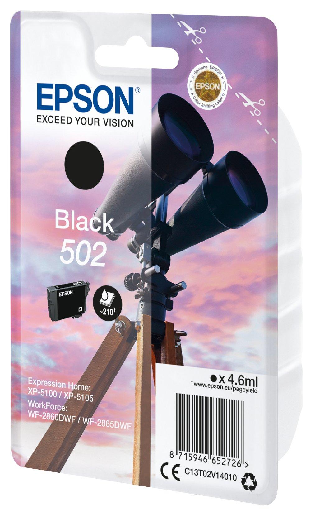 EPSON  Epson 502, Cartuccia d'inchiostro nero 