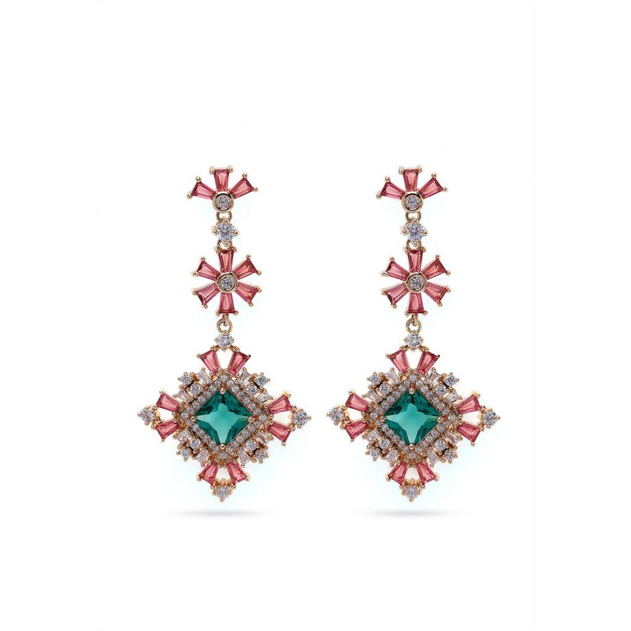 Boucles d'oreilles goutte marguerite