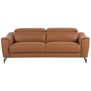 3 Sitzer Sofa aus Echtleder Retro NARWIK