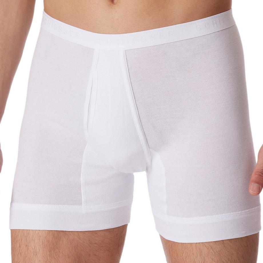 Schiesser Original Classics Feinripp Unterhose kurz 2er Pack  