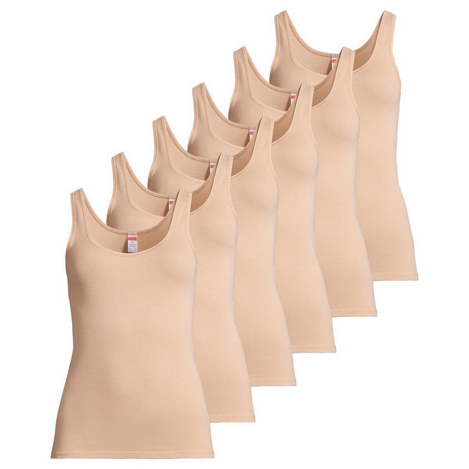 6er Pack Feinripp - Unterhemd / Top